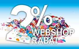 Få 2% webshop rabat ved at handle online på LAPPs webshop
