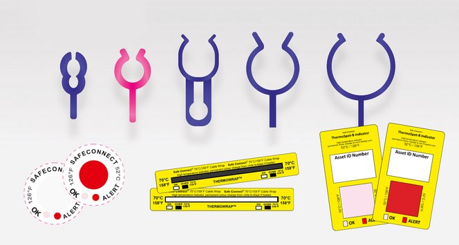 FLEXIMARK® Thermo-serien – enkel og overskuelig overvågning af kabler og komponenter FLEXIMARK® Thermo-serien – enkel og overskuelig overvågning af kabler og komponenter