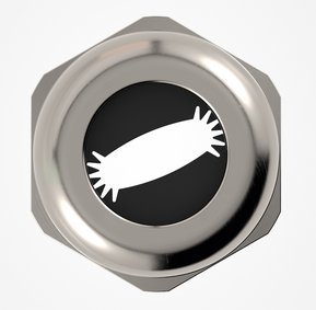 Forskruning i metal til fladkabel SKINTOP® FLAT
