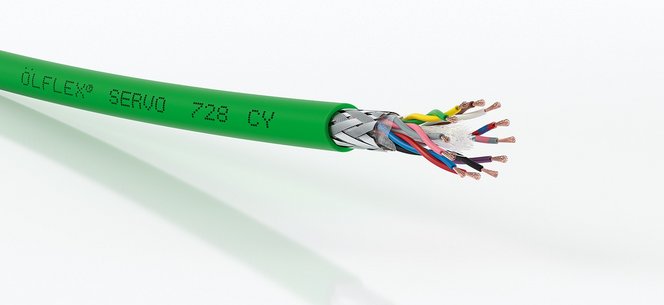 ÖLFLEX® SERVO 728 CY - omkostningseffektivt servokabel - encoder-/resolverkabel ÖLFLEX® SERVO 728 CY - omkostningseffektivt servokabel - encoder-/resolverkabel