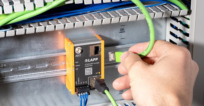 ETHERLINE GUARD - Overvågningsenhed til datakabler ETHERLINE GUARD - Overvågningsenhed til datakabler