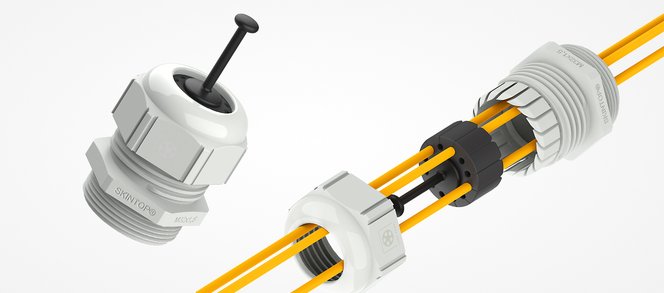 SKINTOP® FIBER – unik forskruning til fiberkabel SKINTOP® FIBER – unik forskruning til fiberkabel