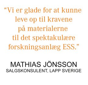 Citat Mathias Jönsson, LAPP Sverige