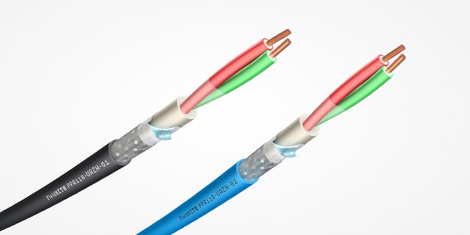 Halogenfrit Profibus-kabel til tilslutning af aktuatorer og sensorer Halogenfrit Profibus-kabel til tilslutning af aktuatorer og sensorer